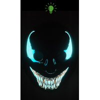 Venom Light-up Mask - Black