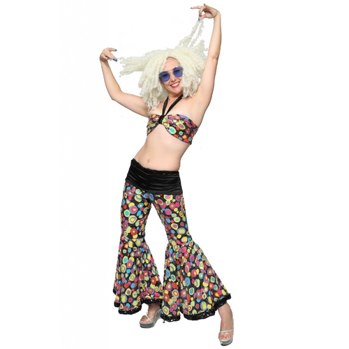 Crazy Diva - Circles & Sequins Pants Set Hire Costume*