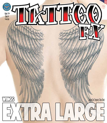 Amazon.com : Realistic Cross Wing Temporary Tattoo for Men, Large Half  Sleeve Black Religious Holy God Jesus Fake Tattoo Tribal Adult Teen,  Christian Pray Hand Temp Tatoo Sticker Arm Chest Body Art