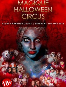 Magique Halloween Circus Logo 2