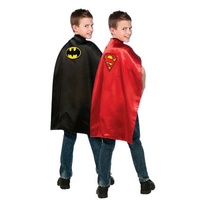 Superhero Reversible Childs Cape - Batman to Superman