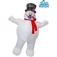 ONLINE ONLY:  Frosty the Snowman Inflatable Adult Costume