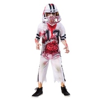 ONLINE ONLY:  Zombie American Football Player Kid's Costume