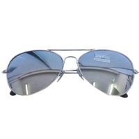 Silver Aviator Glasses