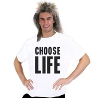 Choose Life Mens T-Shirt - One Size