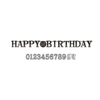Happy Birthday Banner - Sparkling Add-an-Age