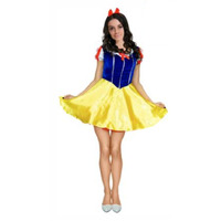 Short Snow White Inspired Adult Costume