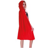Adult Red Hooded Cape