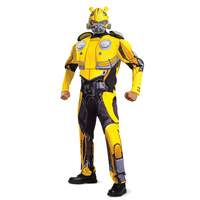 ONLINE ONLY: Transformers Bumblebee Muscle Mens Costume - One Size