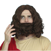 Jesus Wig & Beard Set