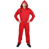 Money Heist Style Adult Costume & Mask