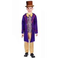 Chocolatier Wonka Style Kid's Costume