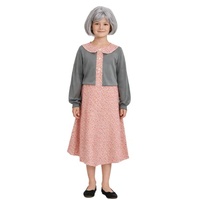 Little Old Lady Pink Dress plus Cardigan