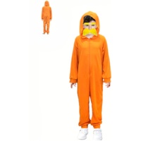 Lorax Inspired Kid's Costume with Facial Hair