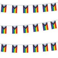 Progress Pride Flag Bunting - 3.6m 