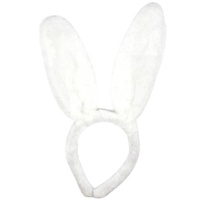 Plain White Bunny Ears