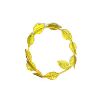 Greco-Roman Gold Leaf Head Wreath