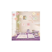 Happy Birthday Banner - Mixed Pastels
