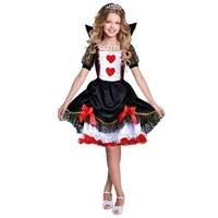 Queen of Hearts Inspired Girl's Costume
