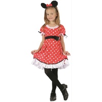Deluxe Minnie Mouse Girls Costume