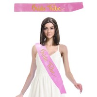 Bride Tribe Sash