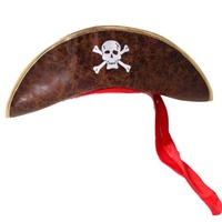 Deluxe Brown Pirate Hat