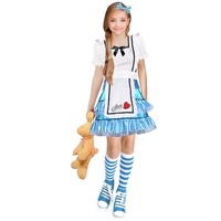 Alice Wonderland Cutie Kid's Costume