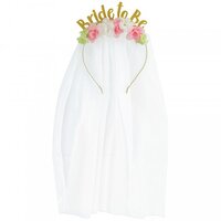 Hens Party Deluxe Bride to Be Veil