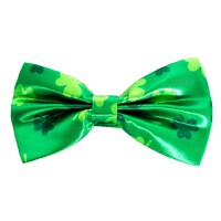 Irish Shamrock Bow Tie