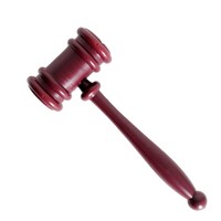 Brown Judge's Gavel