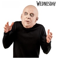 ONLINE ONLY: Wednesday Netflix Uncle Fester Overhead Mask