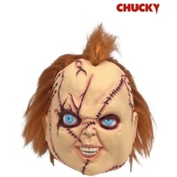 ONLINE ONLY:  Chucky Stitched Mask with Hair