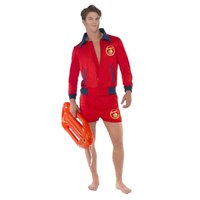 ONLINE ONLY: Baywatch Beach Lifeguard Mens Costume