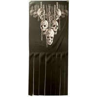 Skull Print Curtain - 2M