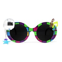 70s Disco Neon Party Glasses