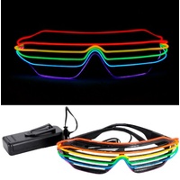 Light Up Rainbow Party Glasses