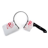 Chopping Knife Through Head Headband
