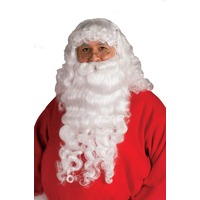 Santa Plush Wig & Beard Set 