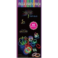 Glow Stick Mega Party Pack - 46 pc