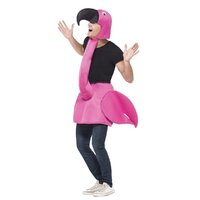 Pink Flamingo Adult Costume - One Size