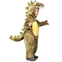 ONLINE ONLY:  Roarin' Rex Green Dinosaur Kid's Costume