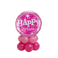 Birthday Pink Sparkle Table Mini