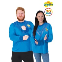 The Wiggles Blue Wiggle Deluxe Adult Costume