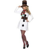 ONLINE ONLY:  Miss Snowman Adult Costume