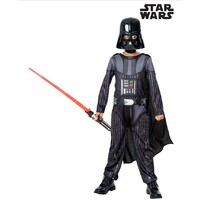 ONLINE ONLY:  Star Wars Darth Vader Kids Costume + Light Saber