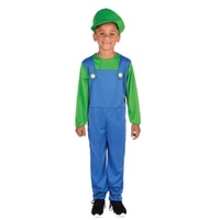 ONLINE ONLY:  Green Plumber Kid's Costume