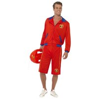 Baywatch Beach Lifeguard Men's Costume
