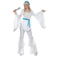 70s Disco White Super Trooper Adult Costume
