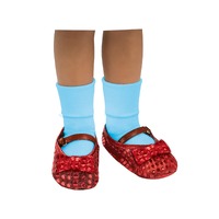 ONLINE ONLY:  Dorothy Kid's Ruby Sequin Shoe Covers