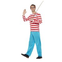 Where's Wally Adult Costume